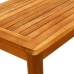 vidaXL Mesa de centro de jardín madera maciza de acacia 70x40x36 cm