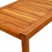 vidaXL Mesa de centro de jardín madera maciza de acacia 90x50x36 cm