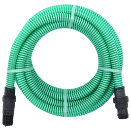 Manguera de succión con conectores de PVC PVC verde 26 mm 7 m