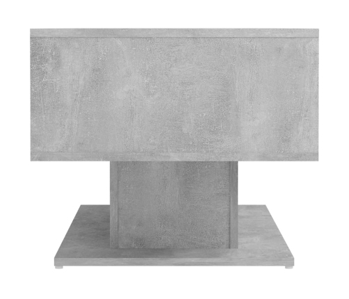 Mesa de centro contrachapada gris hormigón 103,5x50x44,5 cm