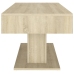 Mesa de centro madera contrachapada roble Sonoma 96x50x45 cm