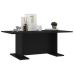 Mesa de centro madera contrachapada negro 103,5x60x40 cm