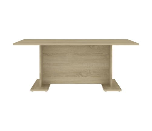 Mesa de centro madera contrachapada roble Sonoma 103,5x60x40 cm