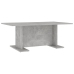 vidaXL Mesa de centro madera contrachapada gris hormigón 103,5x60x40cm