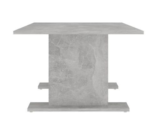 vidaXL Mesa de centro madera contrachapada gris hormigón 103,5x60x40cm