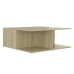 Mesa de centro madera contrachapada roble Sonoma 80x80x31 cm