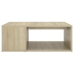 Mesa de centro madera contrachapada roble Sonoma 90x67x33 cm