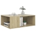 Mesa de centro madera contrachapada roble Sonoma 90x67x33 cm