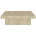 Mesa de centro madera contrachapada roble Sonoma 90x90x28 cm