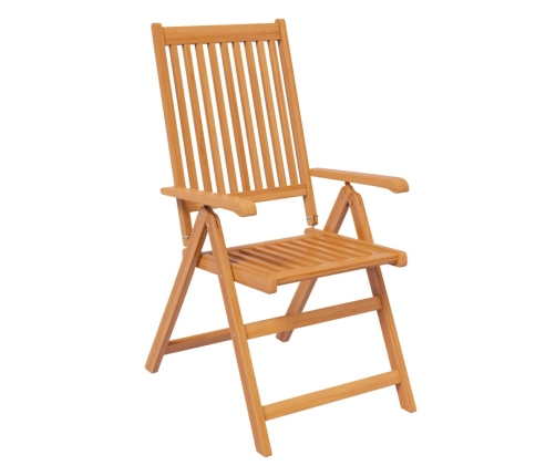 Juego de comedor para jardín 9 piezas madera maciza de acacia