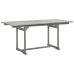 Juego de comedor de jardín 5 piezas madera maciza de acacia