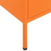 Armario de almacenamiento acero naranja 80x35x101,5 cm