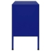 Mueble para TV de acero azul marino 105x35x50 cm