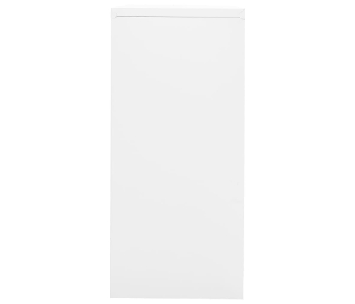 Armario archivador de acero blanco 90x46x103 cm