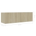 Muebles de pared de TV 8 pzas aglomerado color roble Sonoma