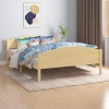 vidaXL Estructura de cama de madera maciza de pino 160x200 cm