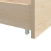 vidaXL Estructura de cama con cajones madera maciza de pino 90x200 cm