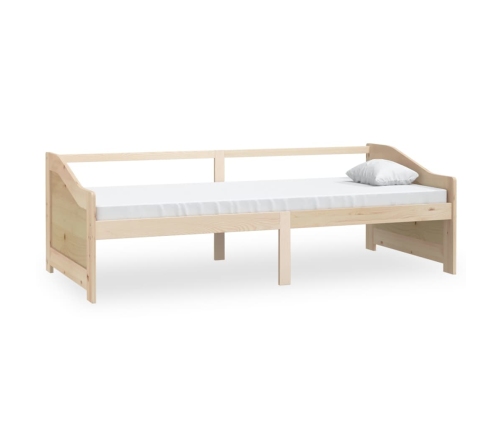 Sofá cama 3 plazas de madera maciza de pino 90x200 cm