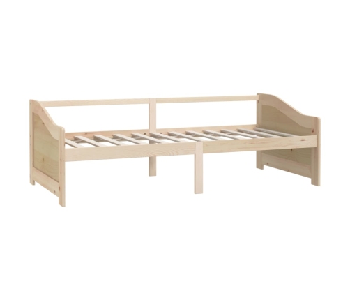 Sofá cama 3 plazas de madera maciza de pino 90x200 cm