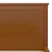 Estructura cama sin colchón madera pino marrón miel 90x200 cm