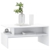 vidaXL Mesa de centro madera contrachapada blanco 90x60x42,5 cm