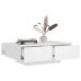 vidaXL Mesa de centro madera contrachapada blanco 90x60x31 cm