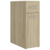 Armario boticario madera contrachapada color roble 20x45,5x60cm