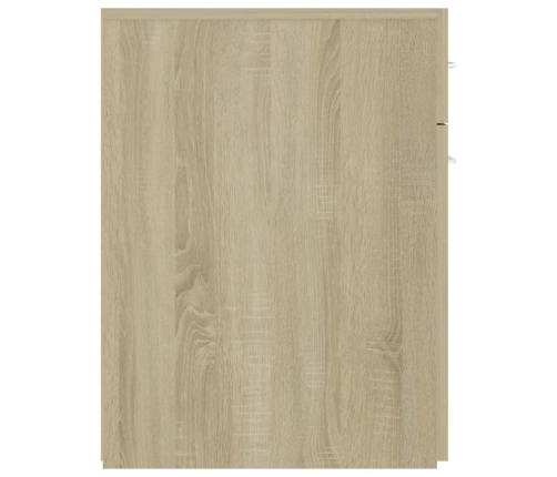 Armario boticario madera contrachapada color roble 20x45,5x60cm