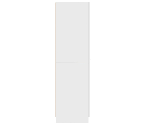 Armario de boticario madera contrachapada blanco 30x42,5x150 cm