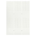 Biombo divisor de 3 paneles acero blanco 120x180 cm