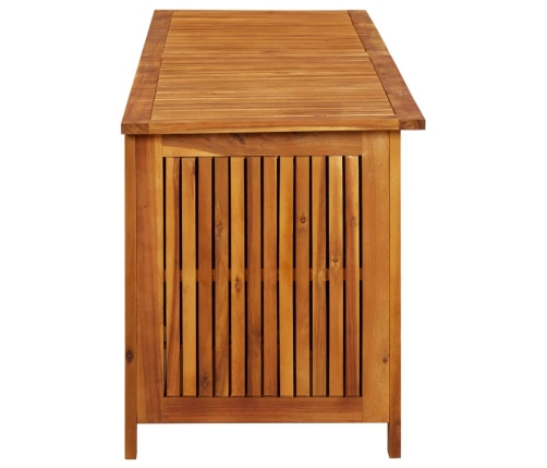 Caja de almacenaje de jardín madera maciza acacia 175x50x58 cm