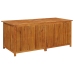 Caja de almacenaje de jardín madera maciza acacia 175x80x75 cm