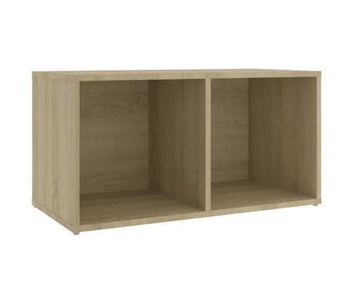 vidaXL Muebles de salón 3 piezas madera de ingeniería roble Sonoma