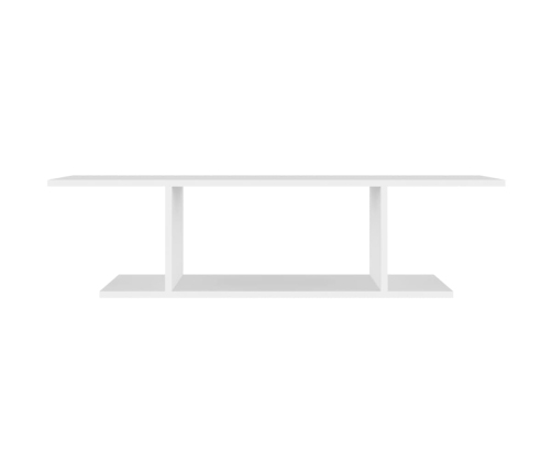 Mueble de pared para TV blanco 103x30x26,5 cm