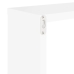 Estantes cubo de pared 2 unidades blanco 30x15x30 cm