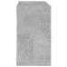 vidaXL Estantes cubo de pared 2 unidades gris hormigón 26x15x26 cm