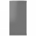 vidaXL Estante cubo pared 4 uds contrachapado gris brillo 100x15x30 cm