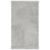 vidaXL Estante de pared 2 uds contrachapado gris hormigón 80x15x26,5cm