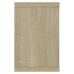 Estante cubo pared 2 uds contrachapado roble Sonoma 60x15x23 cm