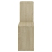 Estante de pared madera contrachapada roble Sonoma 100x18x53 cm