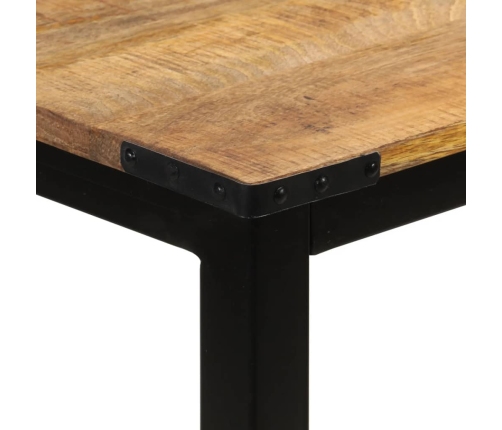 Mesa de comedor madera maciza de mango 110x60x76 cm