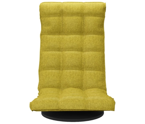 Silla de suelo giratoria tela verde