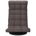 Silla de suelo giratoria tela gris taupe