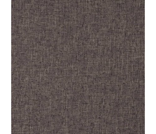 Silla de suelo giratoria tela gris taupe