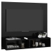 vidaXL Mueble TV de pared contrachapado negro brillante 102x23,5x90 cm