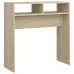 Mesa consola madera contrachapada roble Sonoma 78x30x80 cm