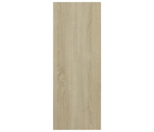 Mesa consola madera contrachapada roble Sonoma 105x30x80 cm