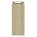 Mesa consola madera contrachapada roble Sonoma 102x30x80 cm