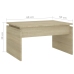 Mesa de centro madera contrachapada roble Sonoma 68x50x38 cm