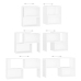 vidaXL Mueble para TV de madera contrachapada blanco 104x30x52 cm